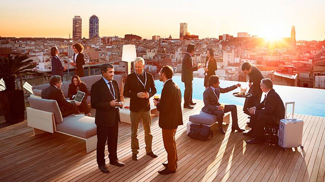 Assistents a l'"A vista d'hotel"