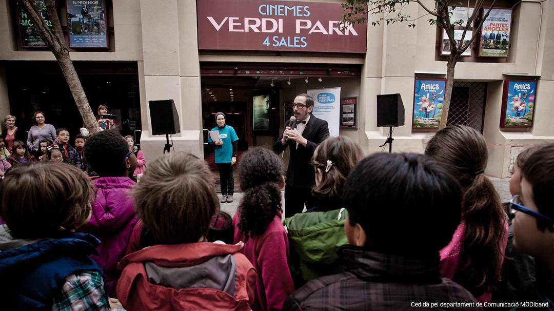 Público infantil en El Meu Primer Festival