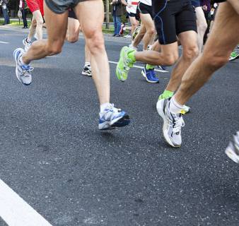 Participants in the El Corte Inglés Fun Run