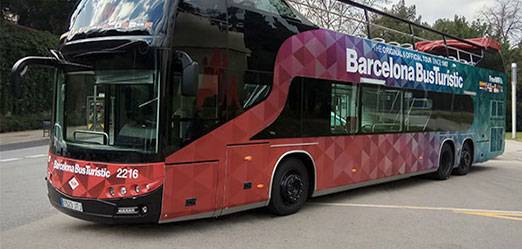Le Bus touristique de Barcelone