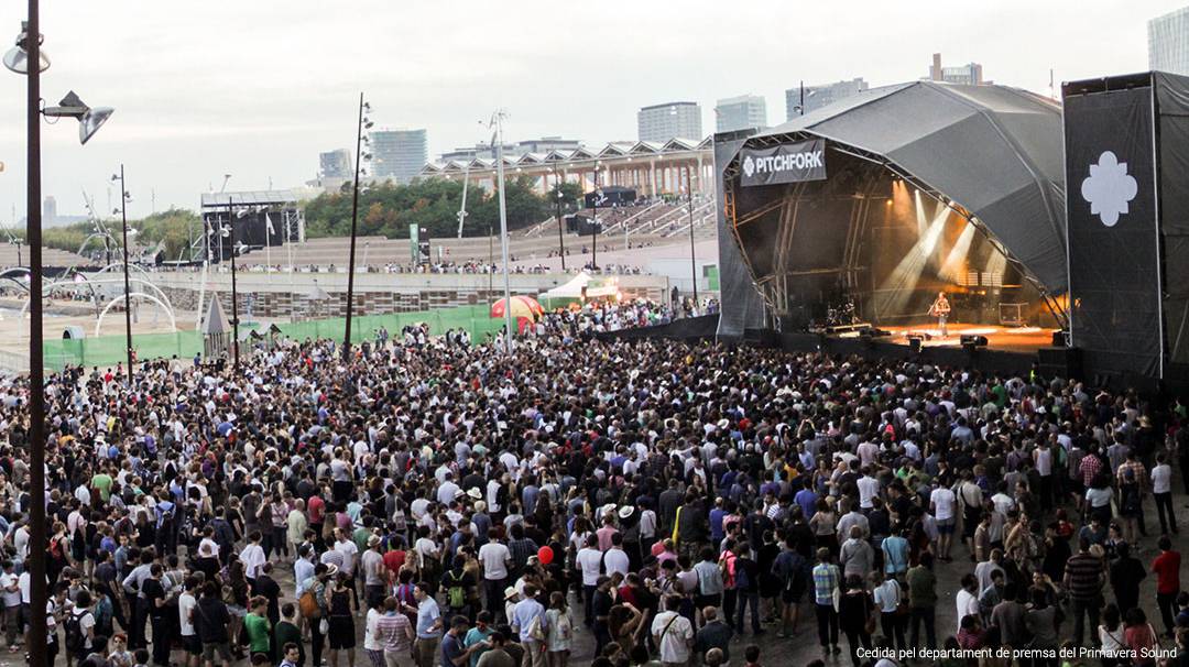 Un dels escenaris del Primavera Sound