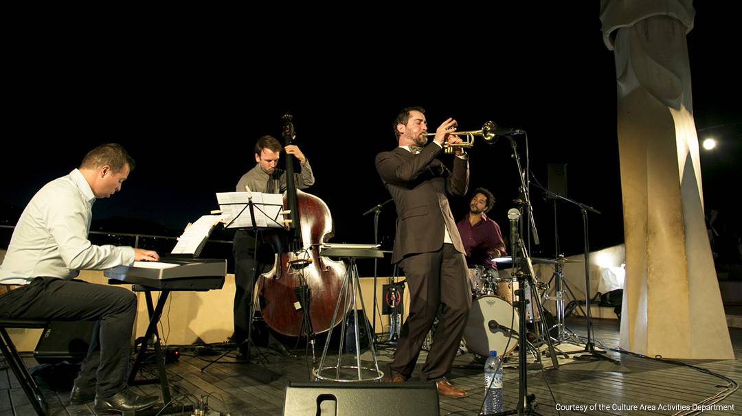 Performance during Summer Nights at La Pedrera