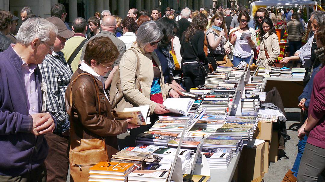 Paradetes per la diada de Sant Jordi
